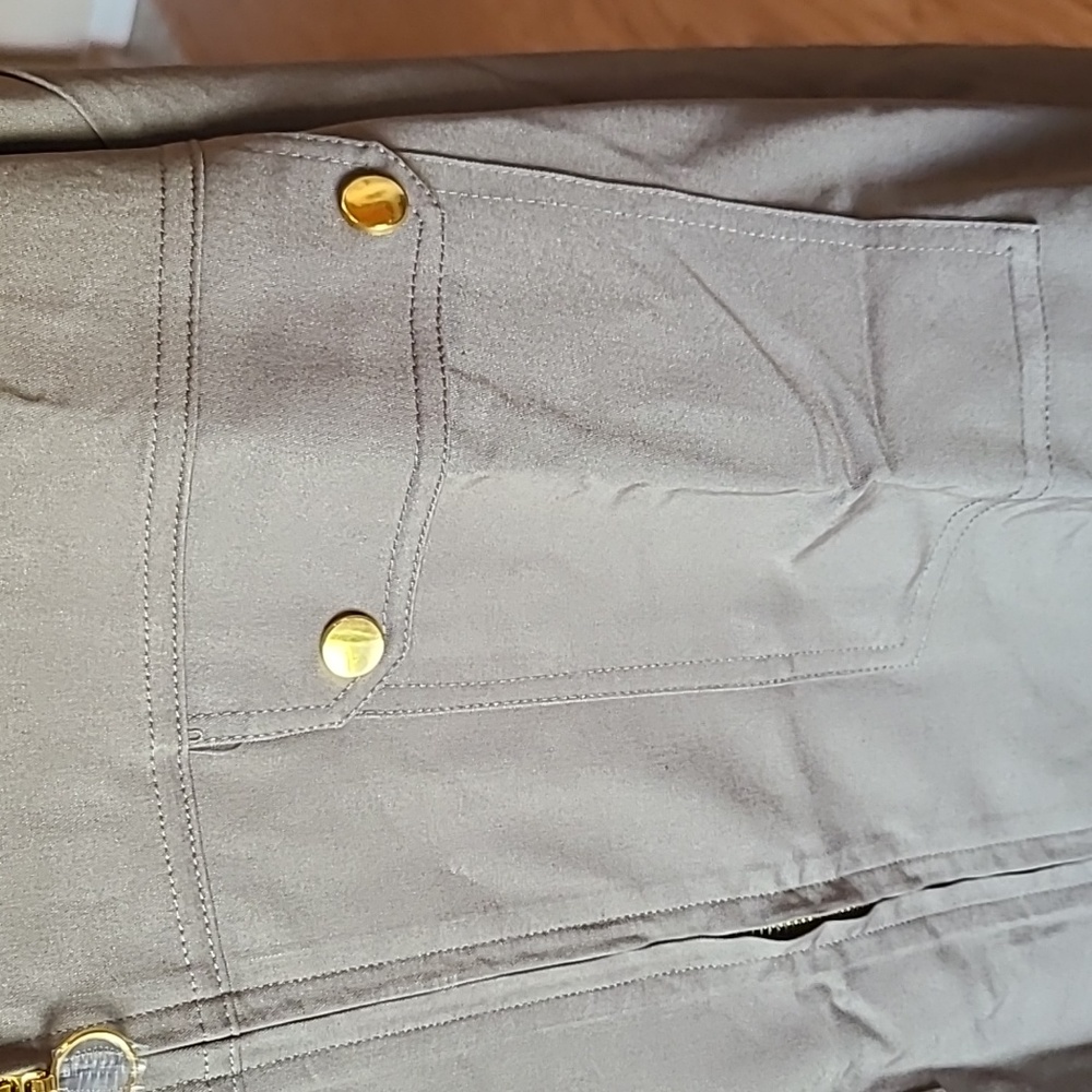 Ellen Tracy Jacket With Draw Cord Hem Size Large - Picture 9 of 15